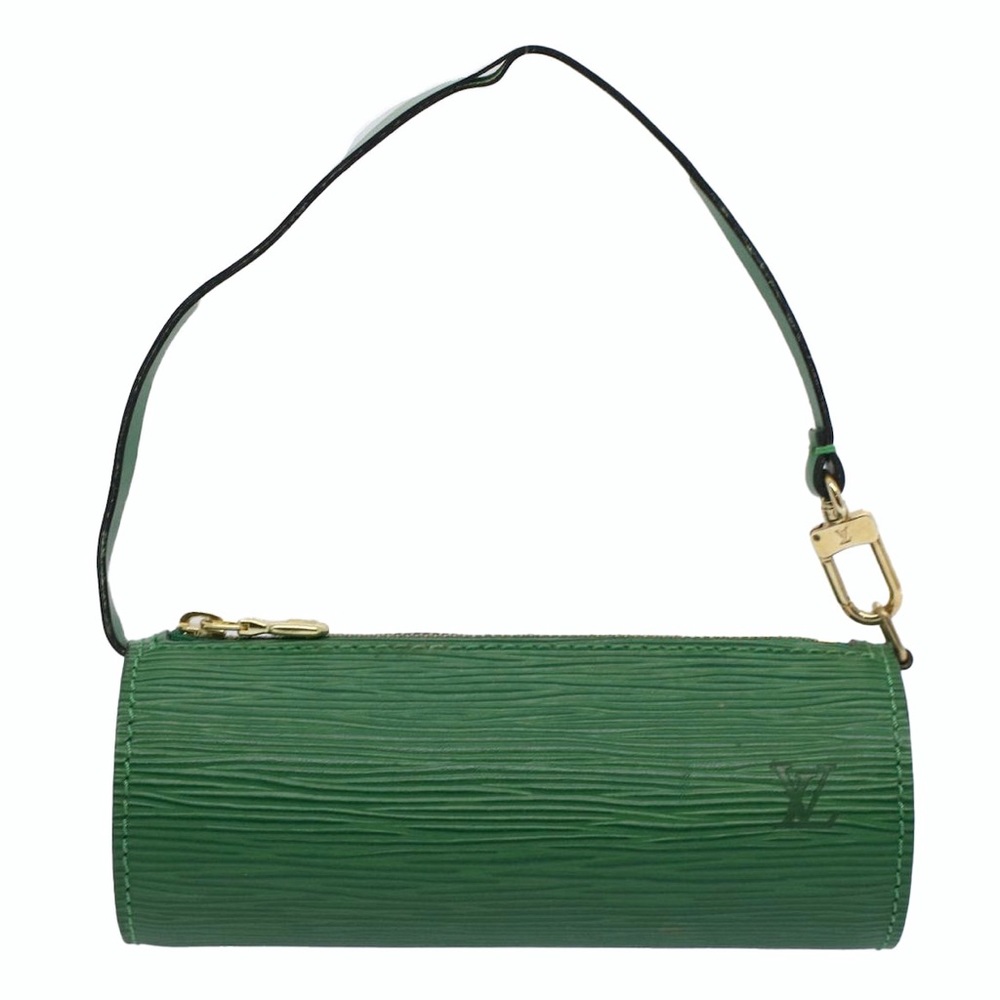 Green Louis Vuitton bag